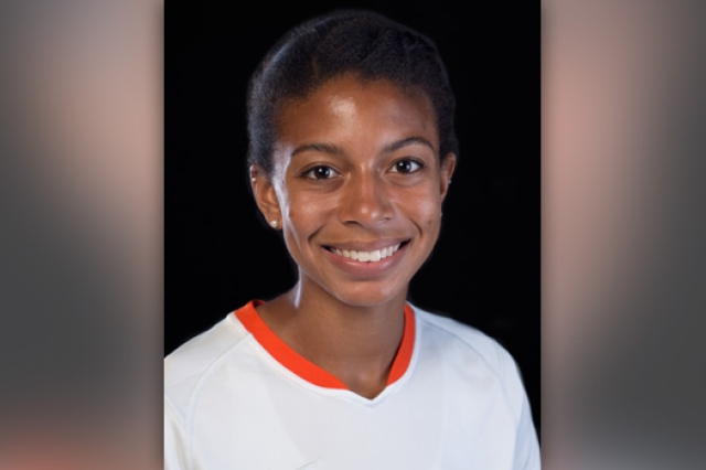 Person posing for camera