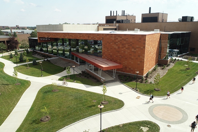 Overhead view of MAGIC Spell Studios.