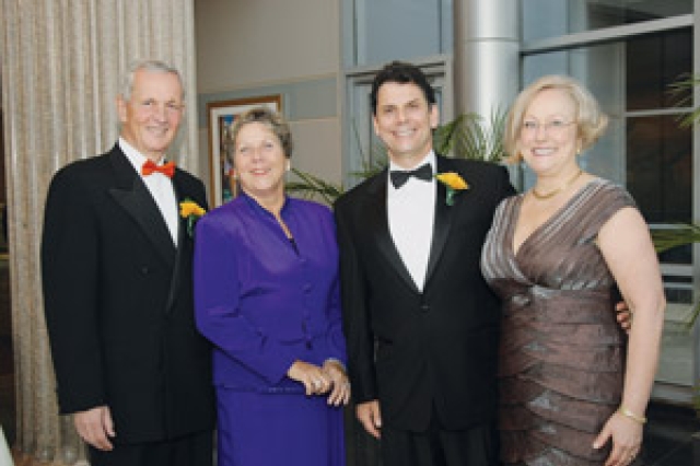 People dressed up for RIT Presidents ball