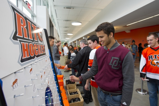 People participating in games 