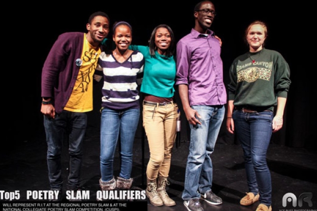 Picture of people on stage