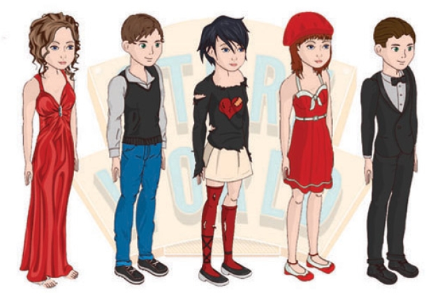 Picture of character designs