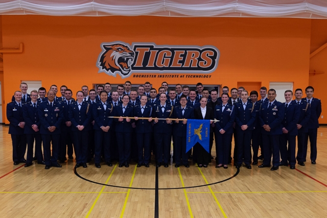 group of ROTC cadets.