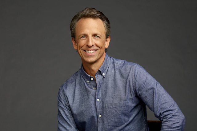 comedian Seth Meyers.