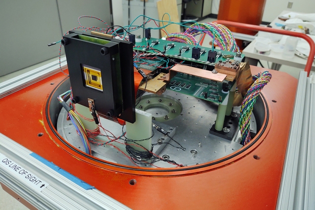 Various components and wiring of the detectors used for project