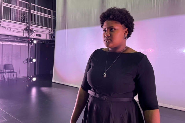 Angel Ash plays Lady Macbeth in Shakespeare’s Macbeth