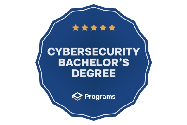 a seal for programs dot come cybersecurity bachelors degree award