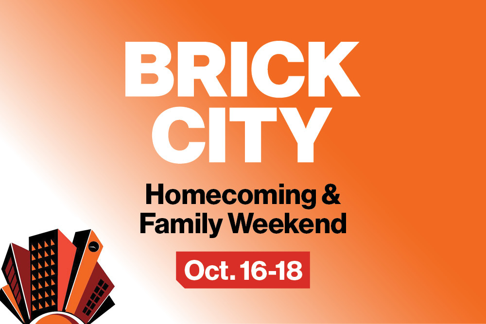 Brick City Homecoming & Family Weekend Oct. 16-18