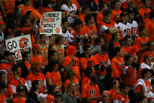 Picture of fans celebrating