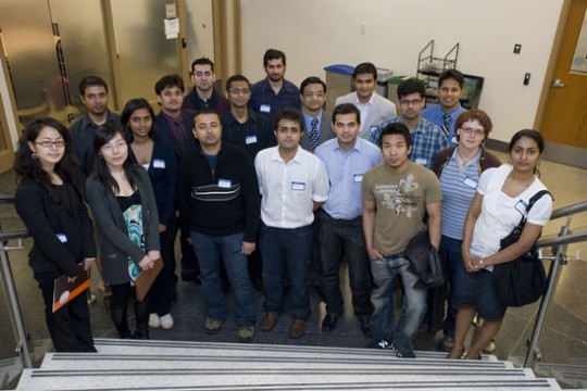 People gathered for picture