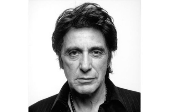 Actor posing for camera