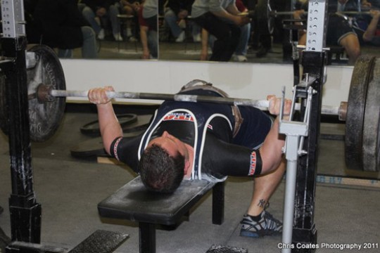 Person lifting weights