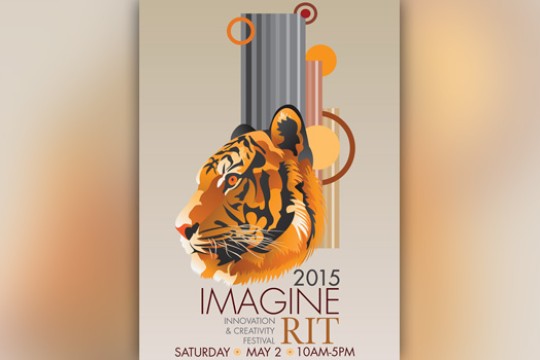 Poster for the "2015 Imagine RIT event"