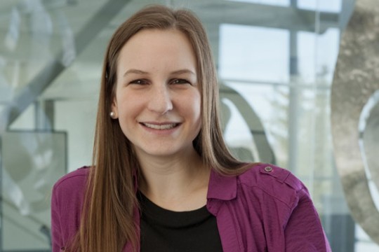 Person posing for camera