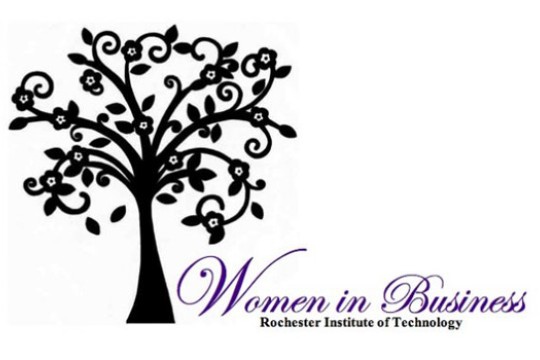 Logo for "Women in Business"