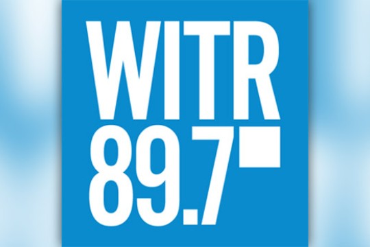 Logo for "WITR 89.7"