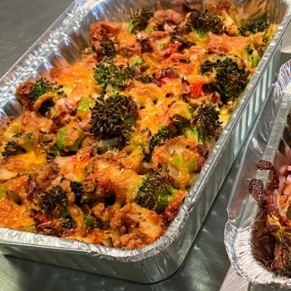 Picture of a pasta bake from RITz