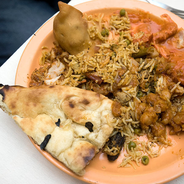 Asian food from an RIT Dining special event