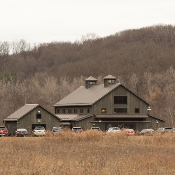 A photo of RIT Tait Preserve from afar