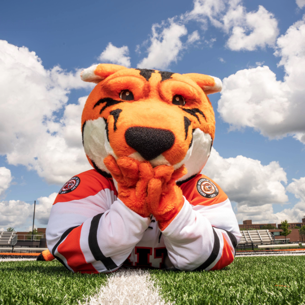 A closeup photo of Ritchie on the field