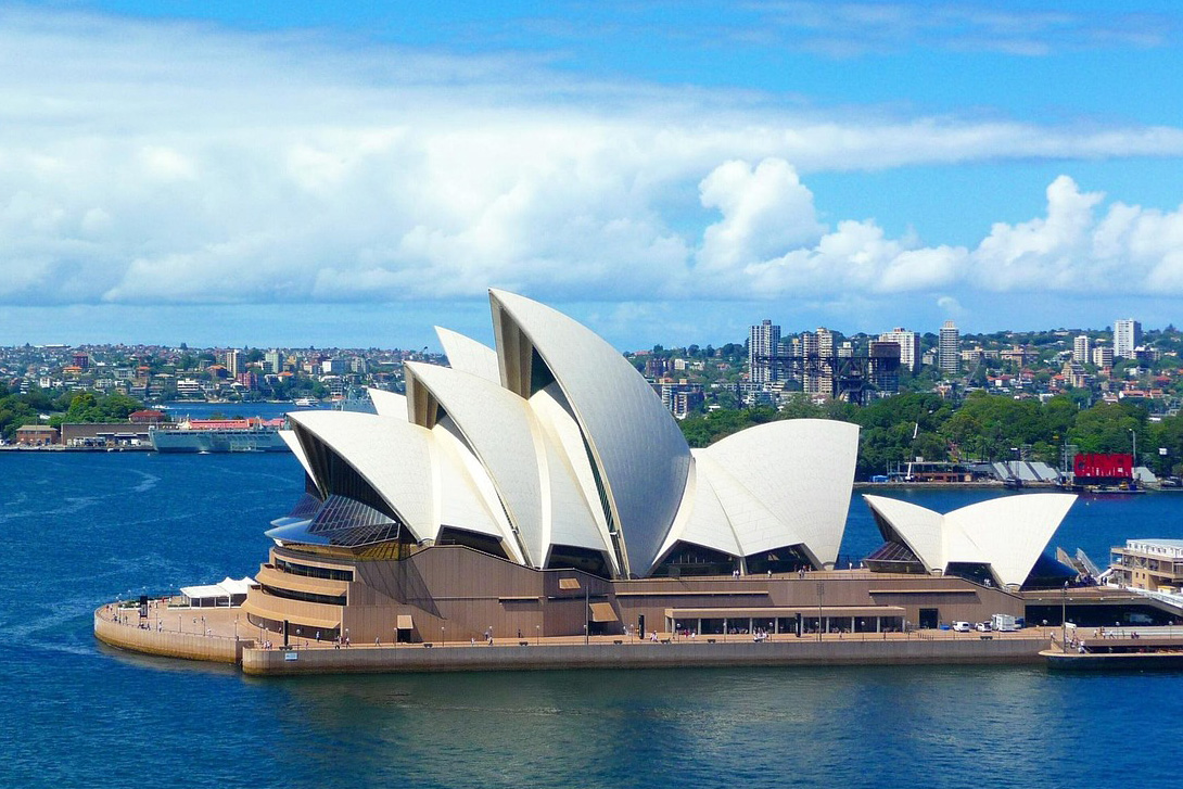 Sydney opera house in Australia