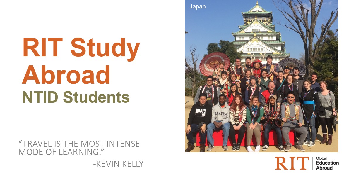 Promotional Image for RIT Study Abroad for NTID majors