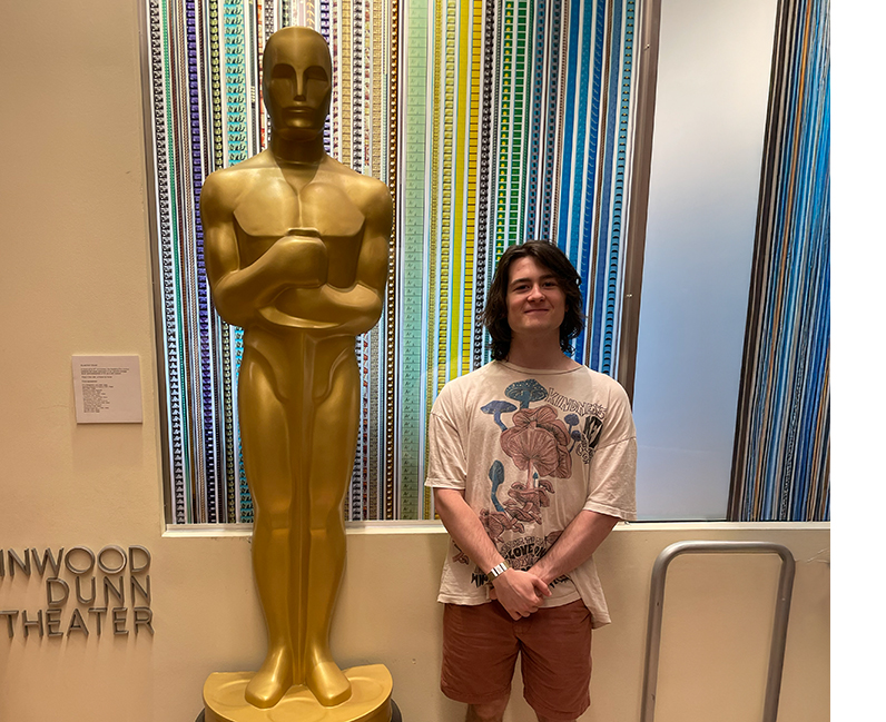 Parker Bell at Academy Museum in L.A.