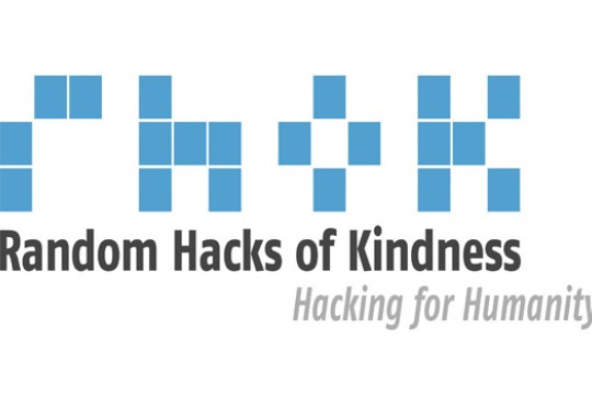 Logo for " Random Hacks of Kindness"