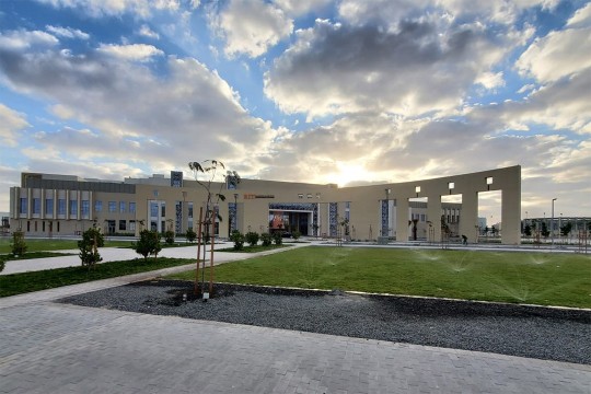 exterior of building in Dubai.