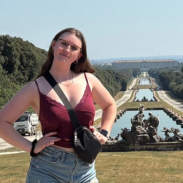 Rose Saunders in Italy