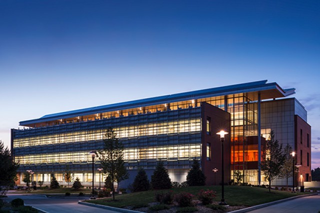 Image of Sustainability Building on RIT campus.