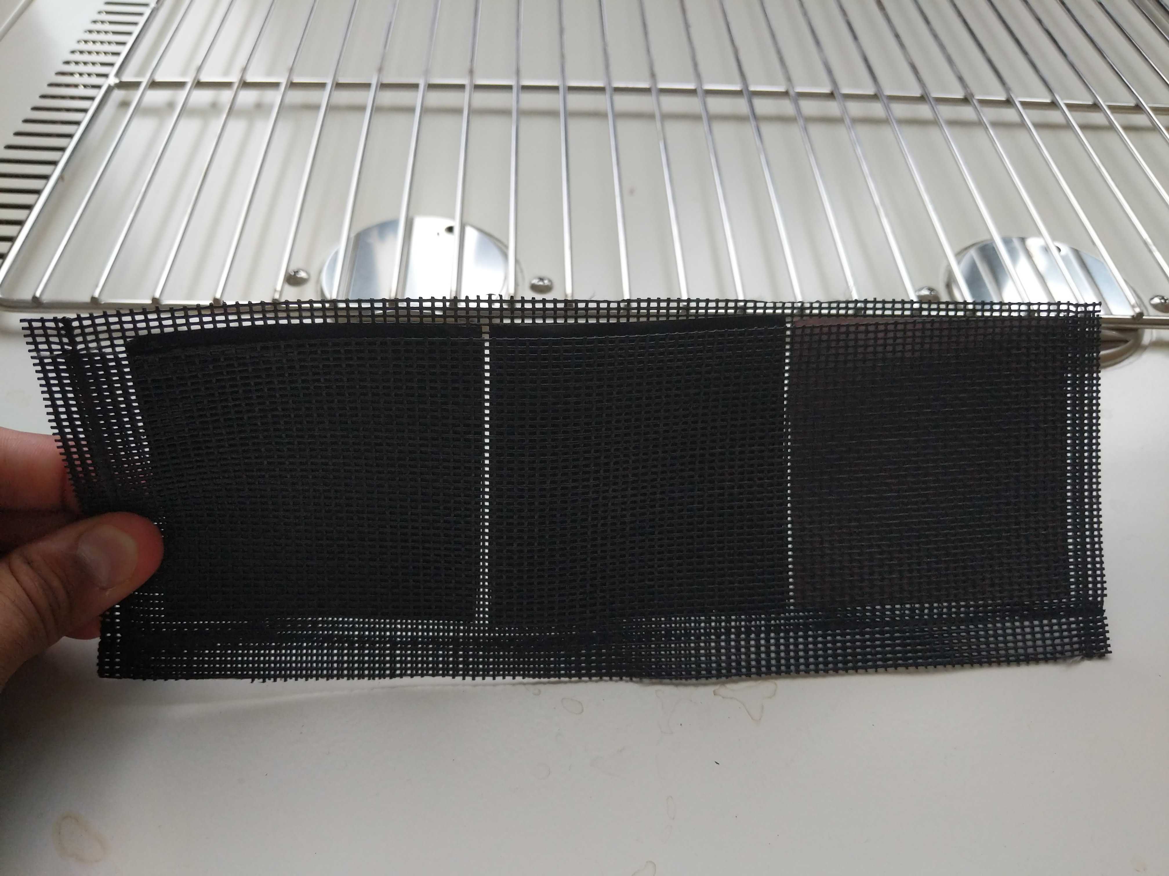 Mesh bag for compost degreadation analysis