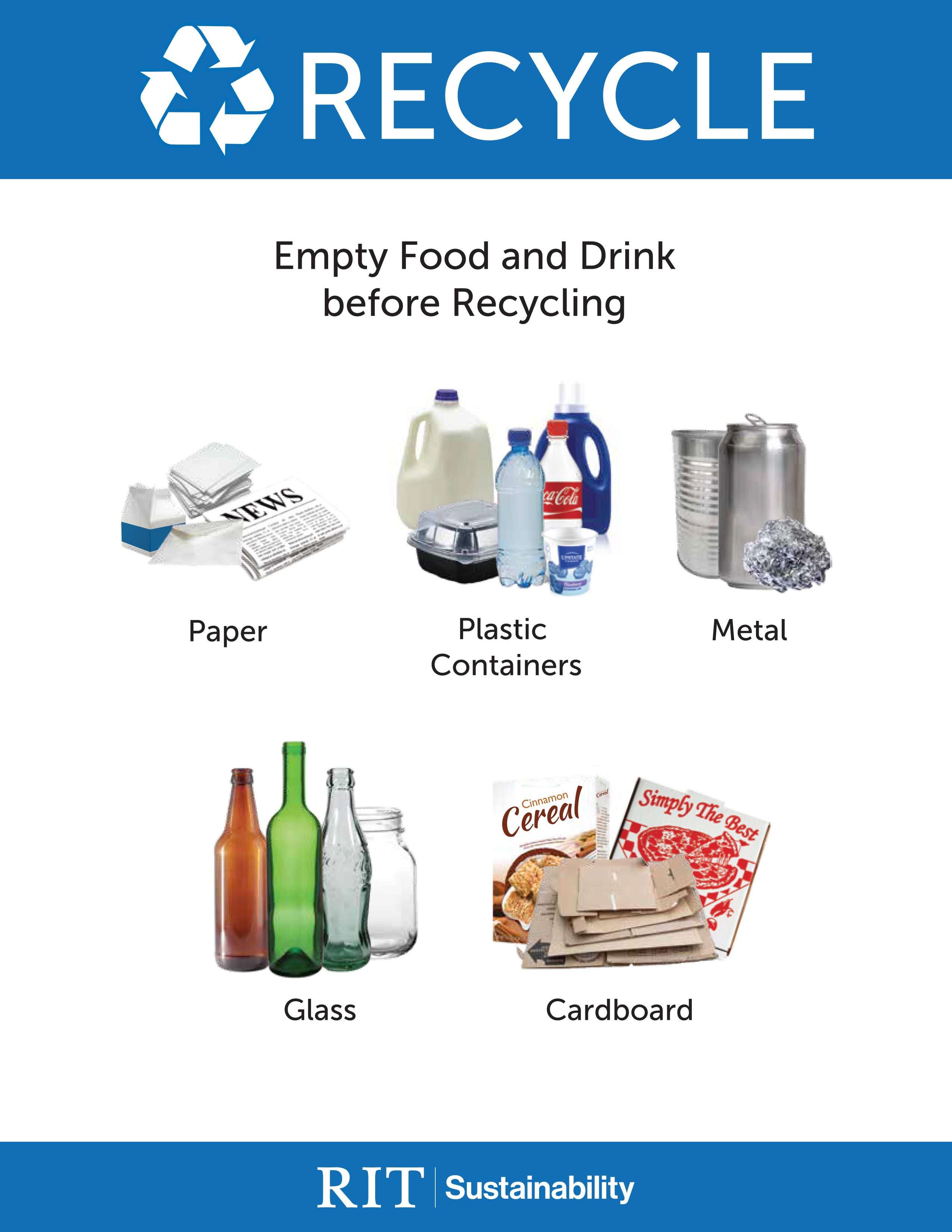 Recycling graphic