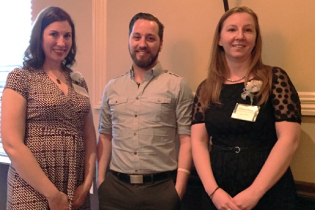 People gathered for picture at event