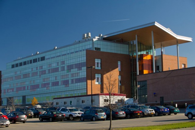 Picture of classroom building