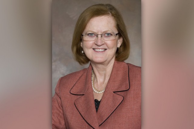 Professor posing for camera