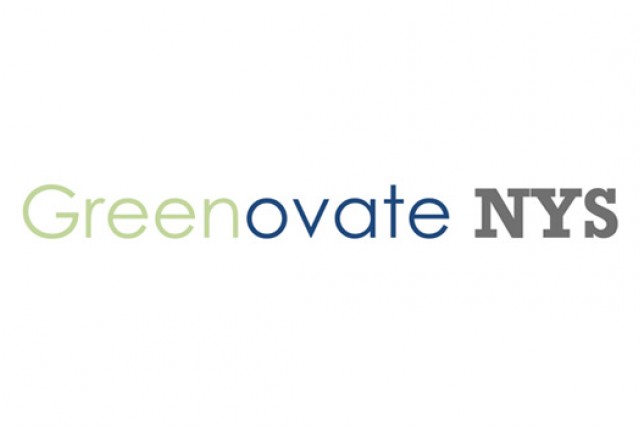 Logo for "Greenovate NYS"