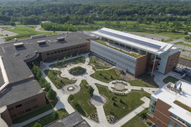 Picture of classroom buildings