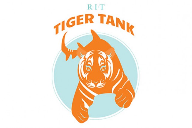 Logo for the "RIT Tiger Tank"