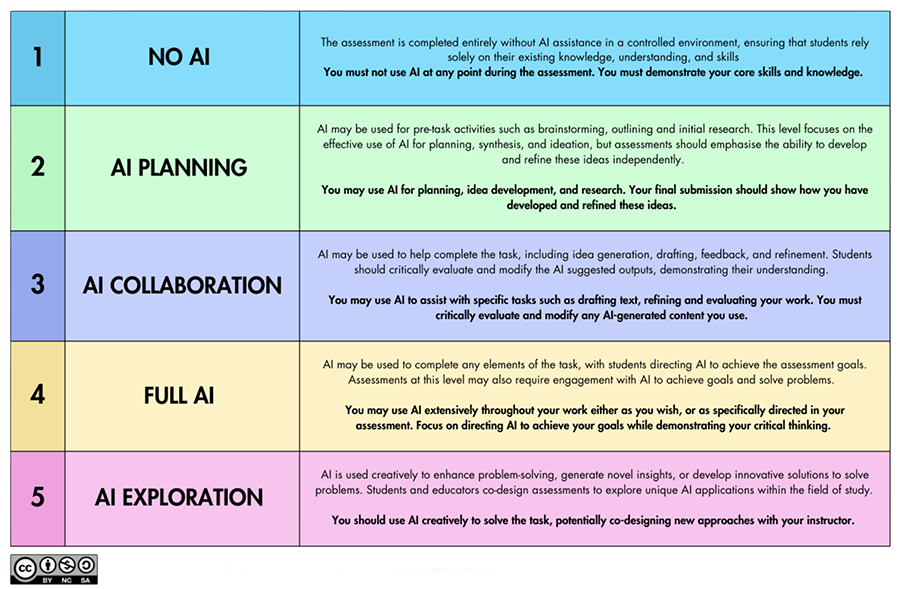 AI Assessment Scale