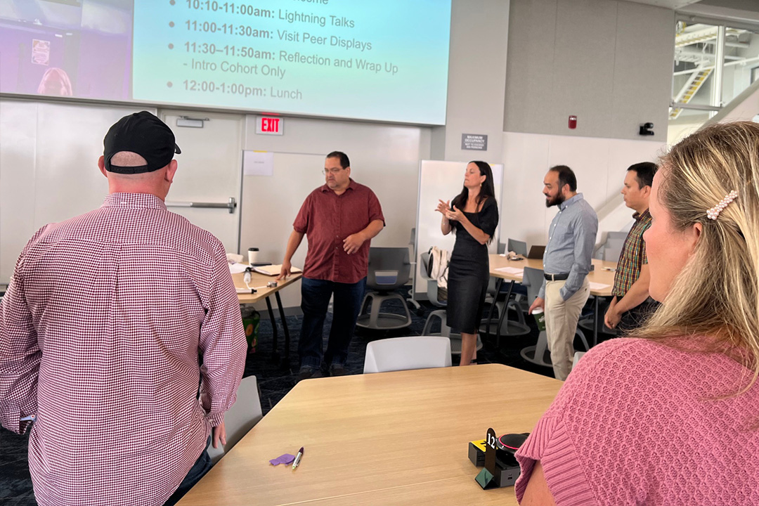 faculty presenting at the 2025 ActiveLearn Showcase