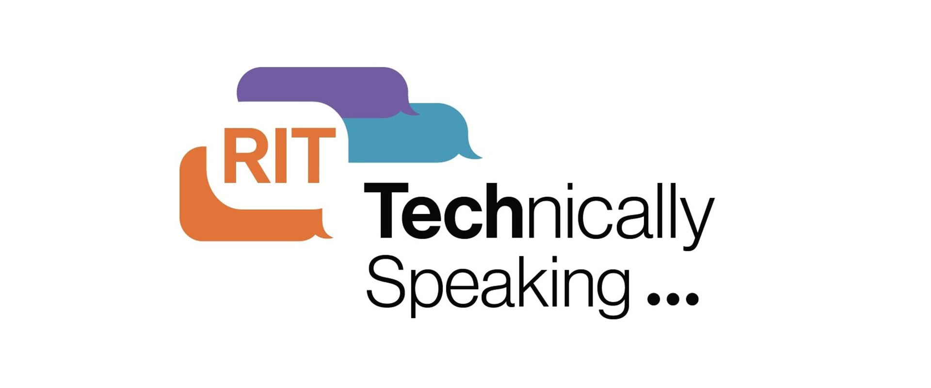 logo for RIT Technically Speaking