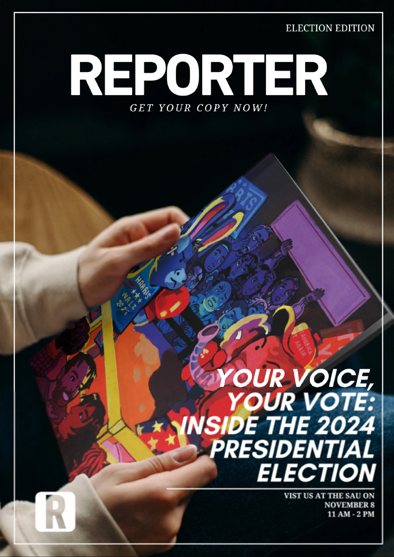 Reporter Magazine November Election Issue Thumbnail