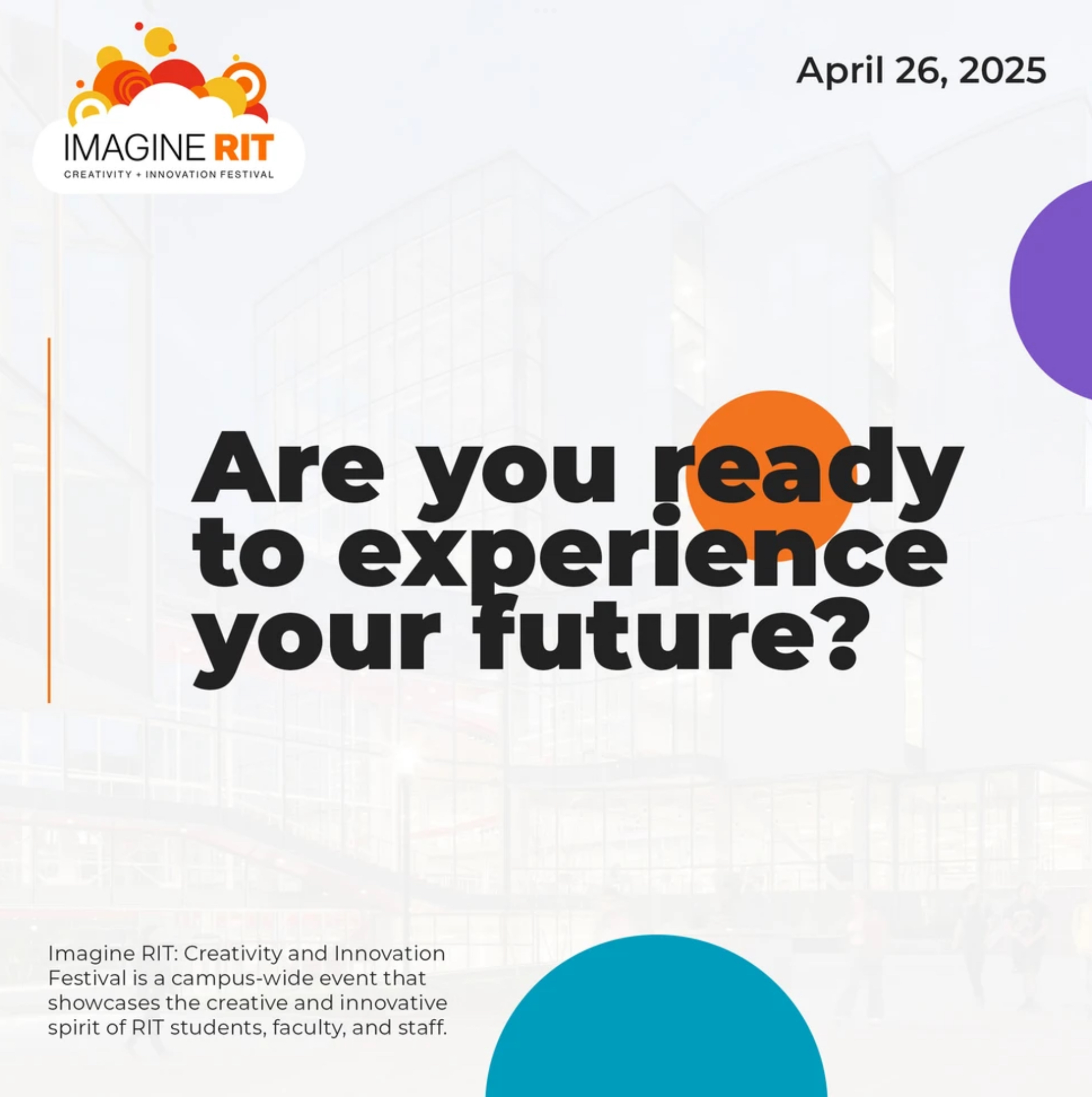 Imagine RIT Event Announcement