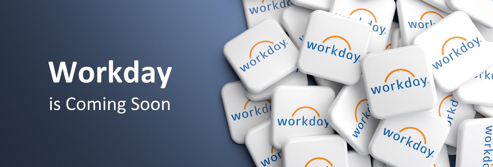 Image of white tiles with Workday printed on them.