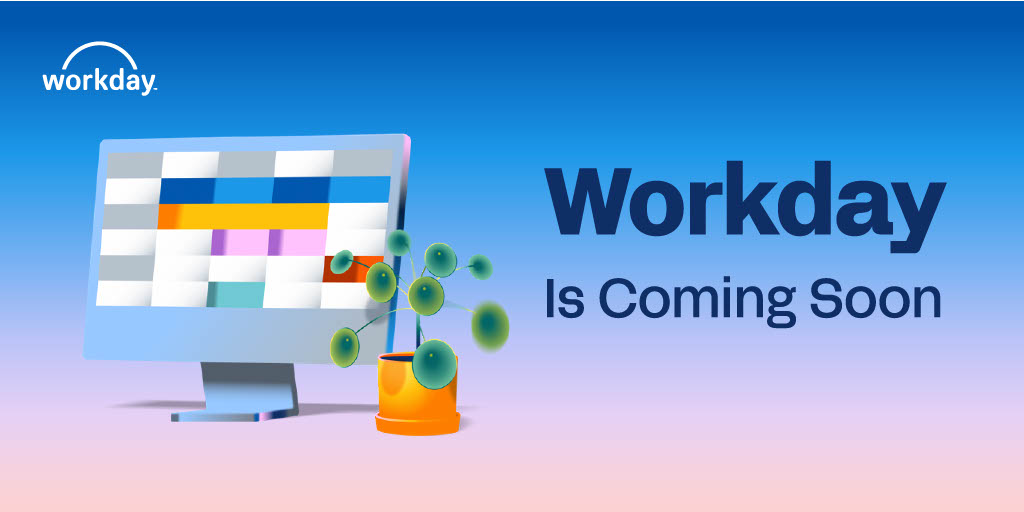 Image of white tiles with Workday printed on them.