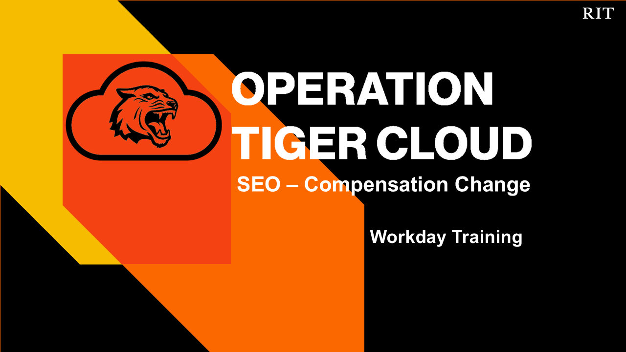 Title Slide for Student Hiring comp change process