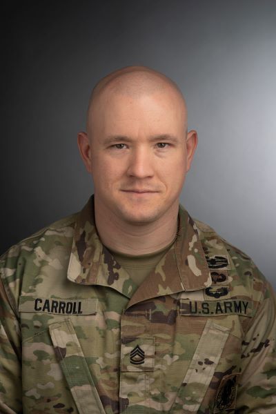 Head shot of a male noncommissioned officer