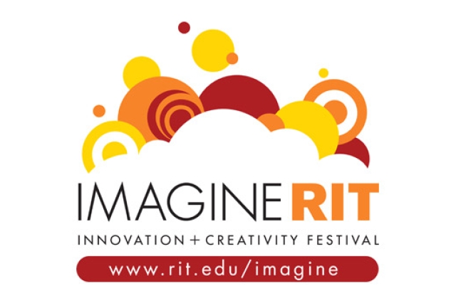 Logo for "Imagine RIT: Innovation+ Creativity Festival"
