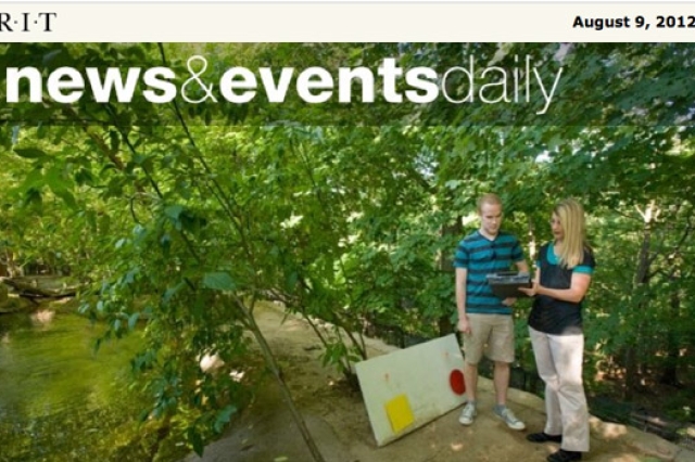 Cover of the "RIT: News & events daily"